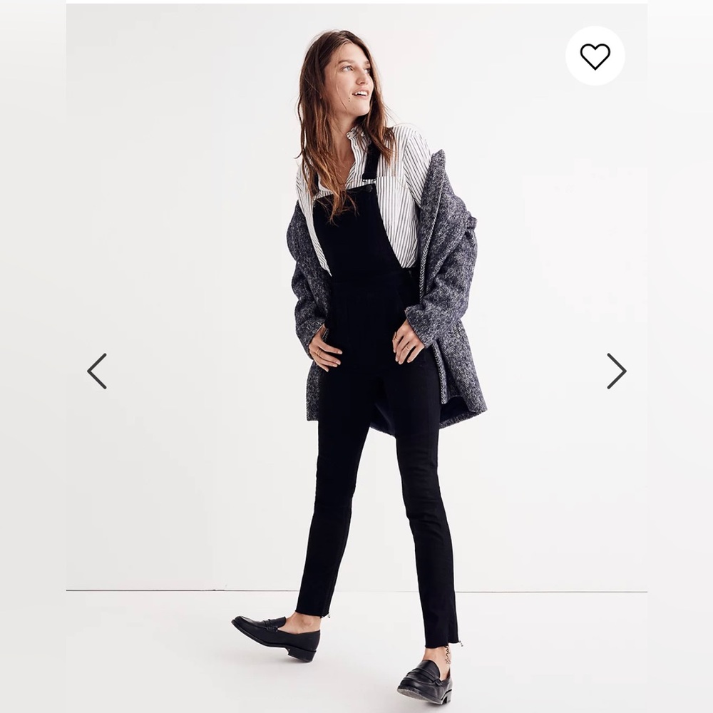 Madewell Skinny Overalls : Raw Hem Addition / Size M